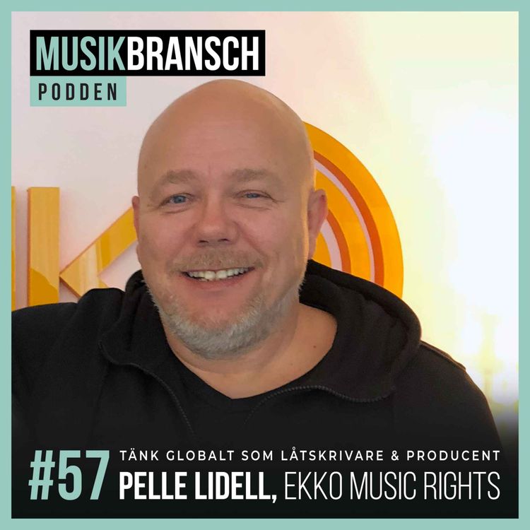 cover art for 57. Tänk globalt som låtskrivare & producent - Pelle Lidell, EKKO Music Rights
