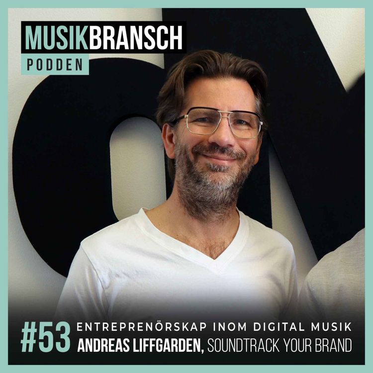 cover art for 53. Entreprenörskap inom digital musik - Andreas Liffgarden, Soundtrack You Brand