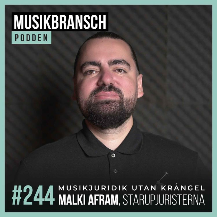 cover art for 244. Musikjuridik utan krångel - Malki Afram, StartupJuristerna