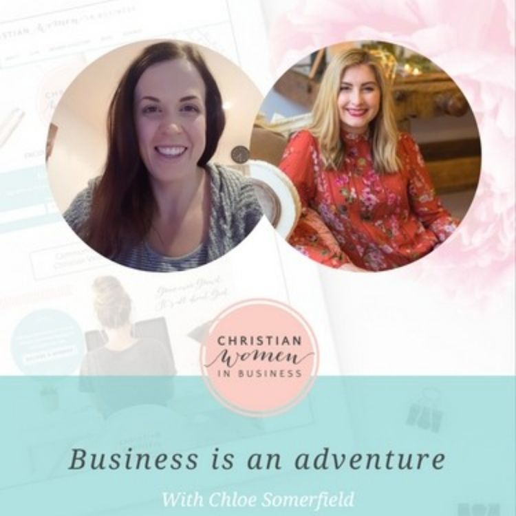 cover art for #5 – Business is an Adventure with Chloe Somerfield