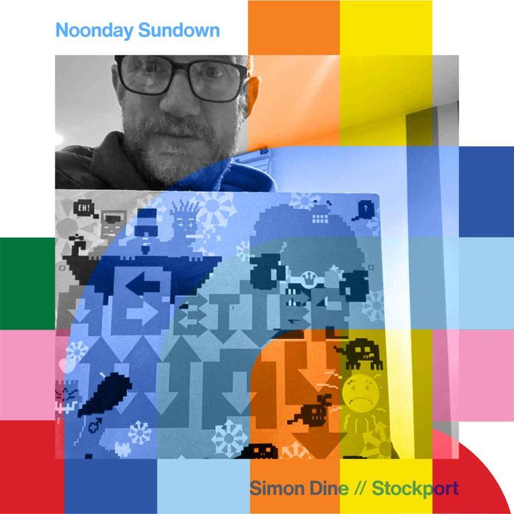 cover art for Noonday Sundown - Simon Dine  // 13-10-24