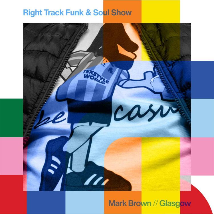 cover art for Right Track Funk And Soul - Mark Brown  // 09-12-24