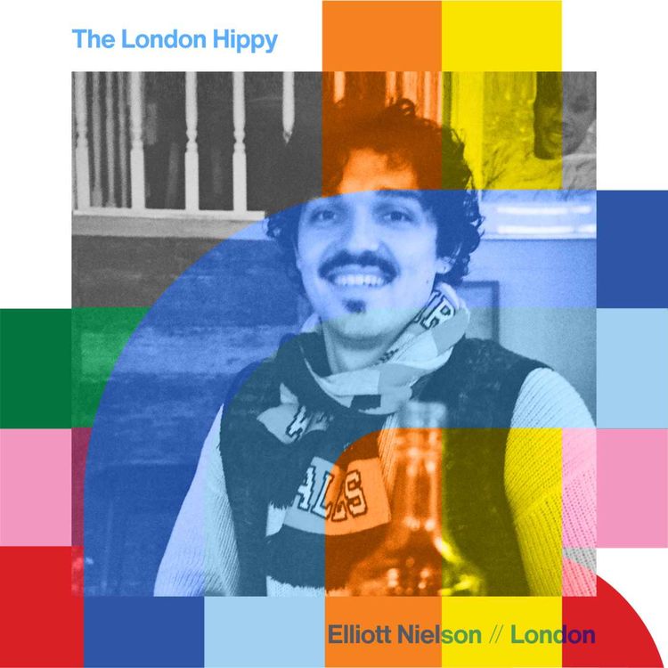 cover art for The London Hippy - Elliott Nielson // 12-12-24