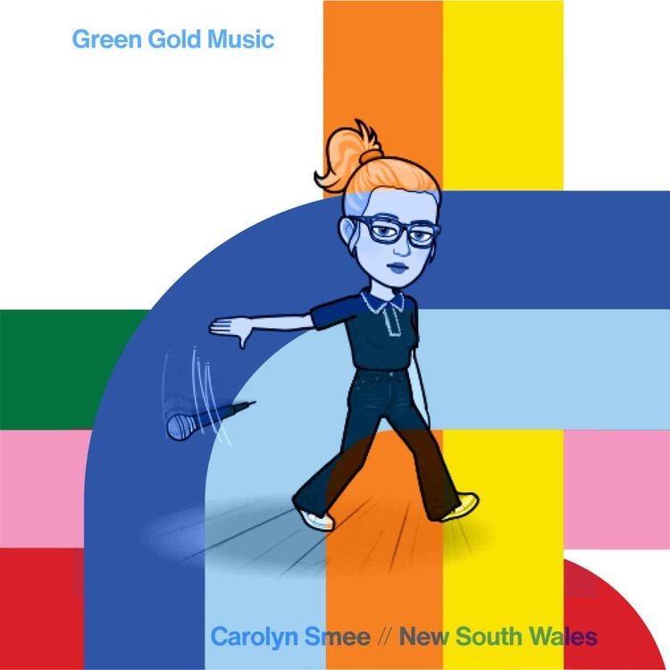 cover art for Green Gold Music - Carolyn Smee  // 25-12-24