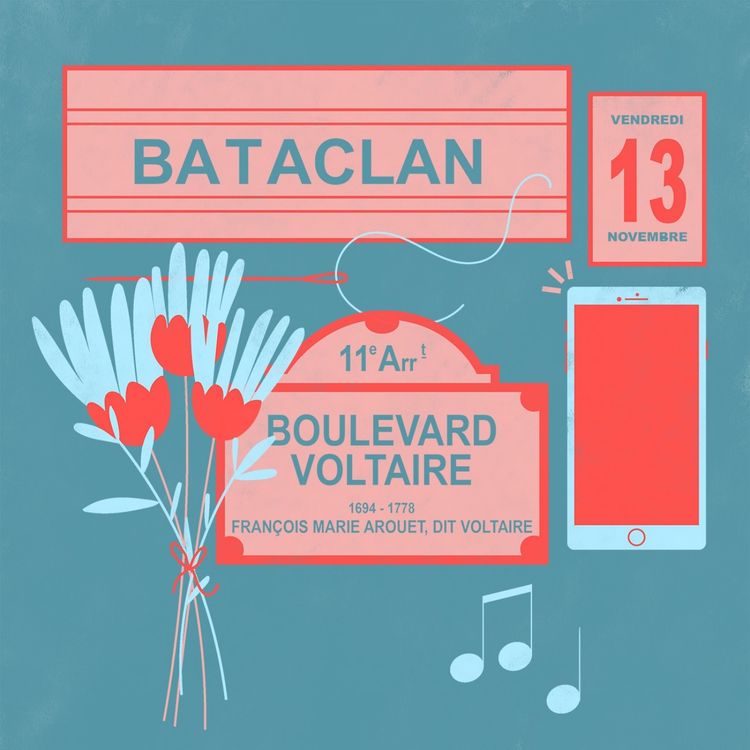 cover art for Se relever après le Bataclan