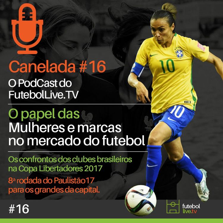 cover art for Canelada #16 - O Papel da mulher no Futebol