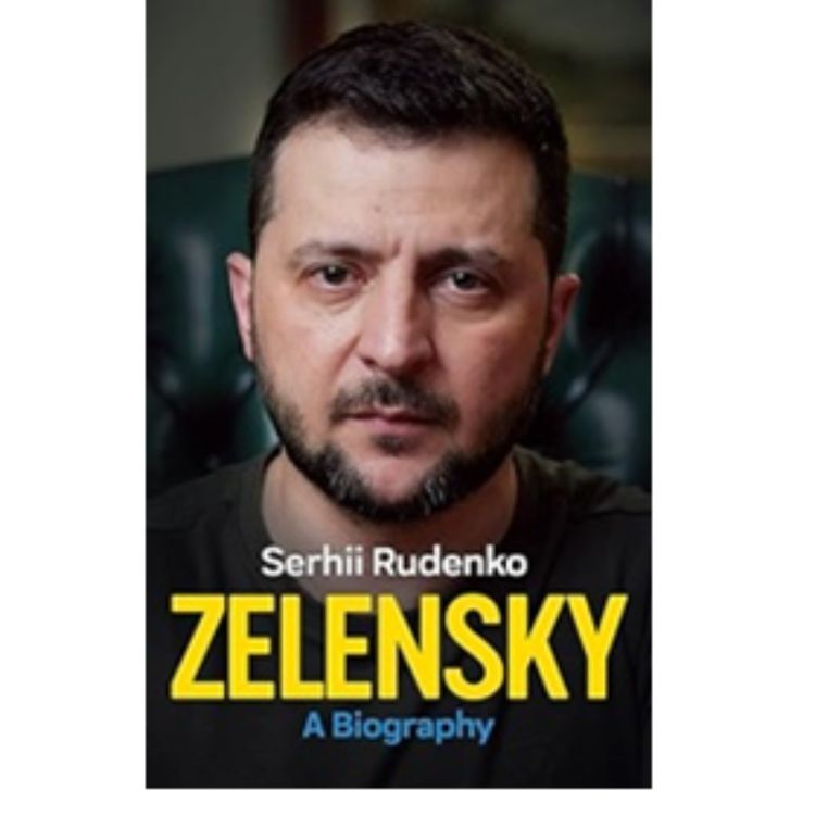 cover art for Zelensky by Serhii Rudenko: A Knyzhka Corner Book Review on Nash Holos