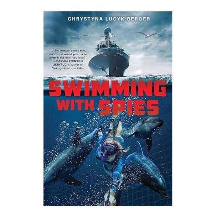 cover art for Swimming with Spies: A Knyzhka Corner Book Review