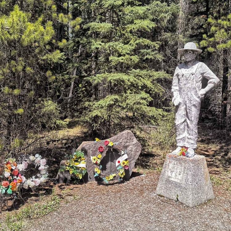 cover art for Castle Mountain Internment Memorial Vandalized in Banff National Park
