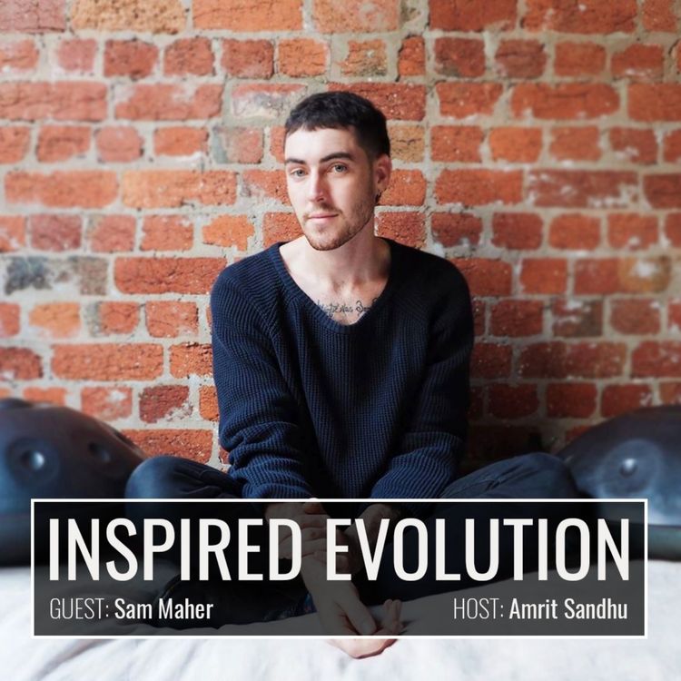 cover art for IE052 Sam Maher: Handpan Explorer: Pushing Musical Limits for Personal Growth