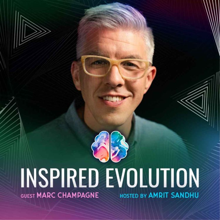 cover art for IE195 Marc Champagne: Behind the Human: Unlock Peak Mental Fitness with These Secret Questions (Personal Socrates)