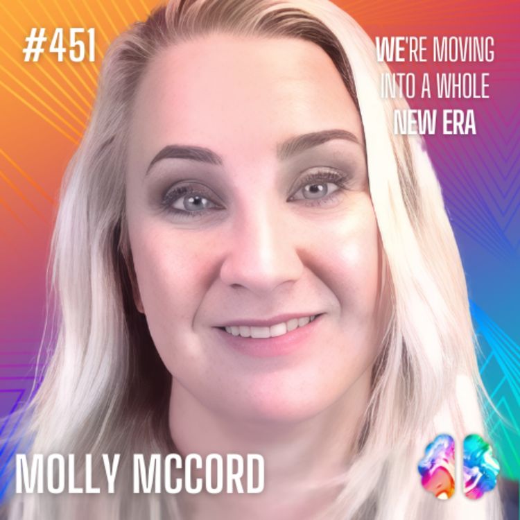 cover art for IE451: Molly McCord: 2025 Astrology, AI, Transhumanism, & Humanity’s Spiritual Evolution