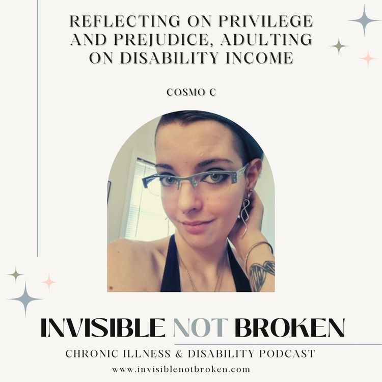 cover art for Adulting on Disability Income, Reflecting on Privilege and Prejudice: Cosmo