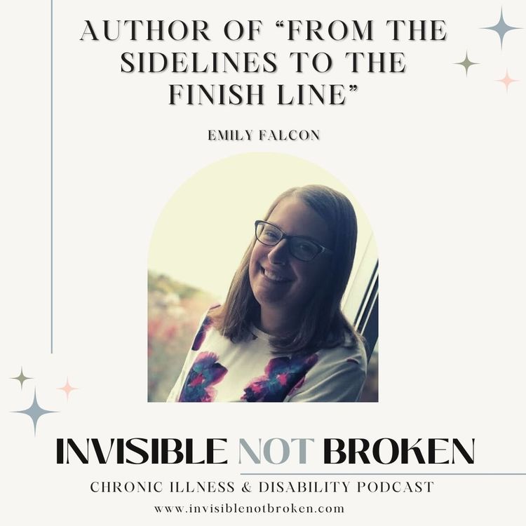 cover art for Author of “From the Sidelines to the Finish Line”: Emily Falcon