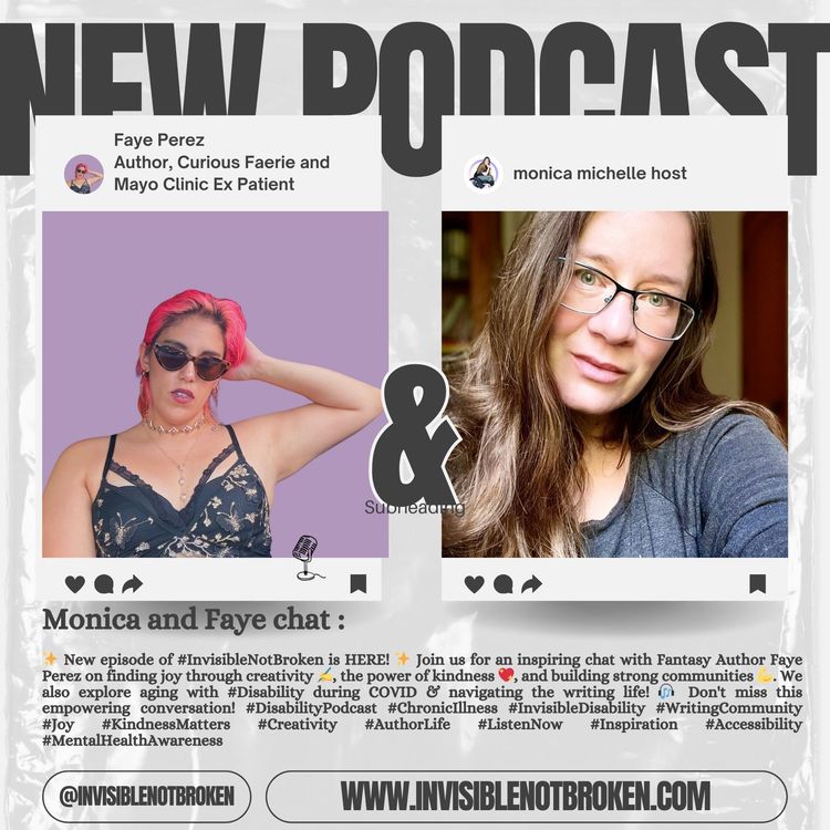 cover art for The Power of Kindness & Community for Disabled Writers: A Conversation with Faye Perez