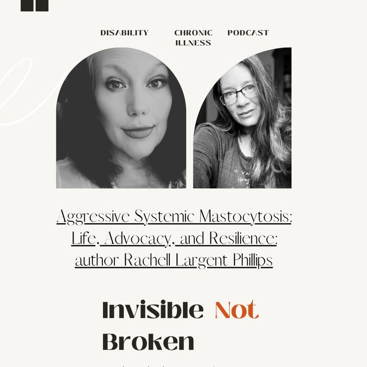 cover art for Aggressive Systemic Mastocytosis: Life, Advocacy, and Resilience: author Rachell Largent Phillips