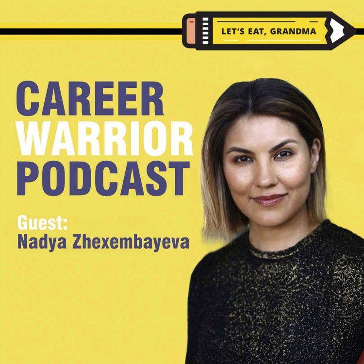 cover art for #370) Reinvent Yourself or Be Left Behind – Here's Why | Nadya Zhexembayeva