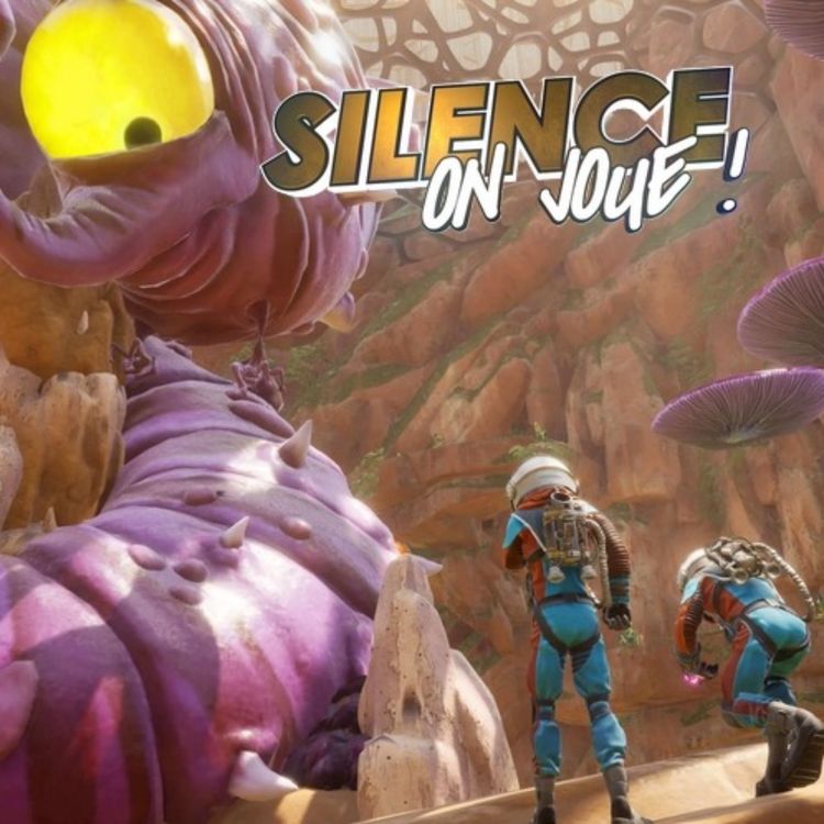 cover art for Silence on joue ! «Journey to the Savage Planet», «LooK INside», «Bookbound Brigade»