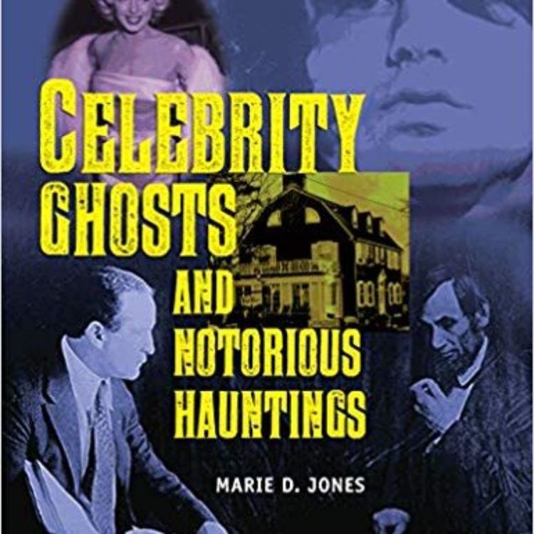 cover art for CELEBRITY GHOSTS - MARIE D. JONES