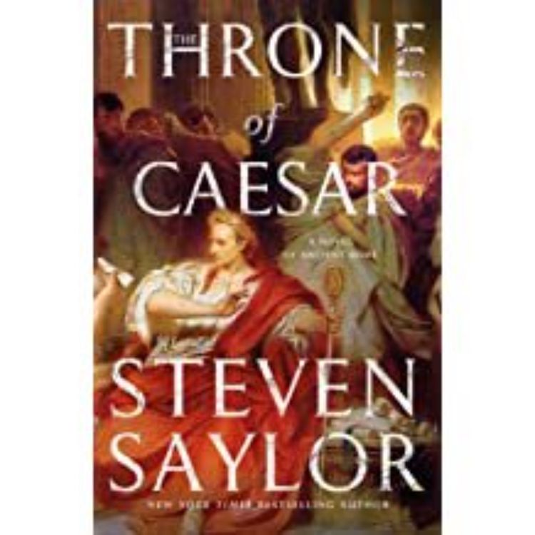 cover art for STEVEN SAYLOR - THRONE OF CAESAR