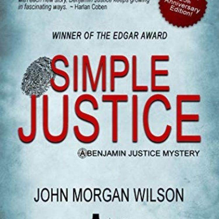 cover art for JOHN MORGAN WILSON - SIMPLE JUSTICE 