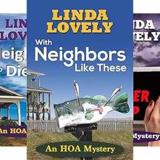 Linda Lovely - HOA Mystery Series (3 book series) A Killer App | House of Mystery Radio on NBC