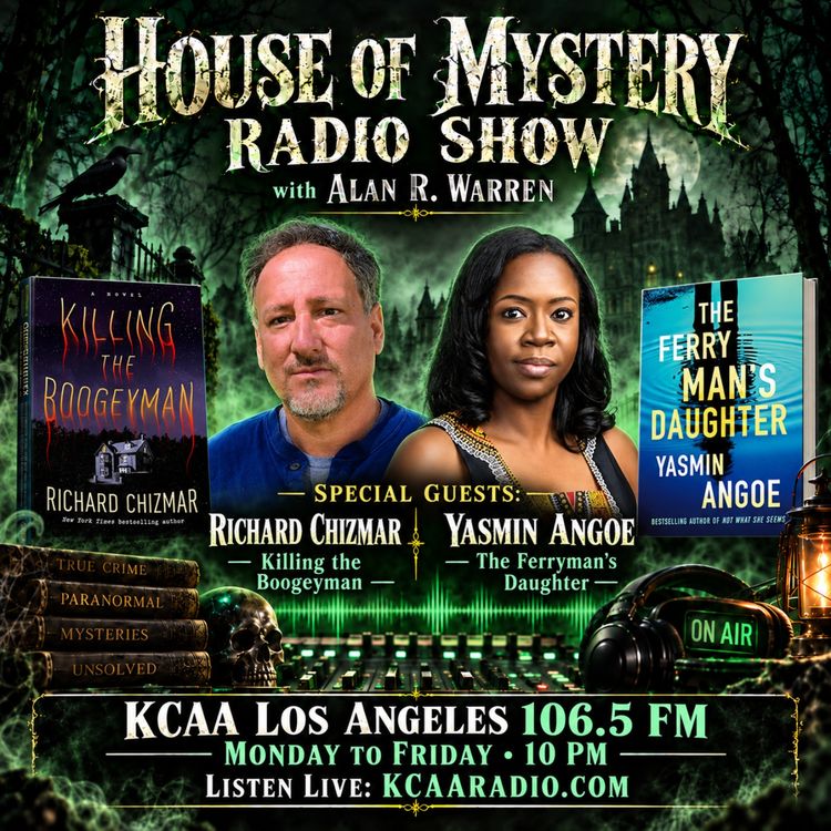 cover art for Richard Chizmar (Killing the Boogeyman) & Yasmin Angoe (Ferryman's Daughter)