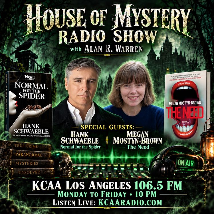 cover art for Hank Schwaeble ( Normal for the Spider) & Megan Mostyn-Brown ( The Need)