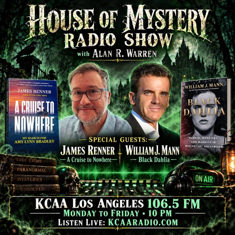 cover art for James Renner (Cruise to Nowhere) & William J. Mann (Black Dahlia)