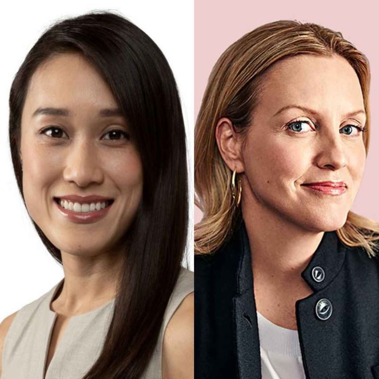 cover art for The Broken Rung and the Current State of Women in the Workforce, with Jess Huang and Rachel Thomas