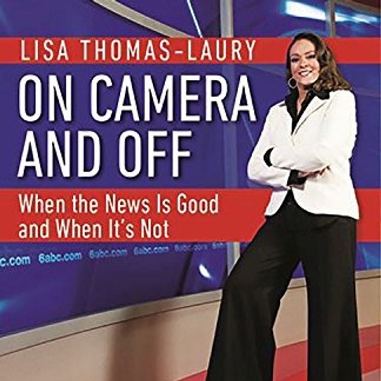 cover art for Laura Zarrow with Lisa Thomas-Laury on her new book 'On Camera & Off'