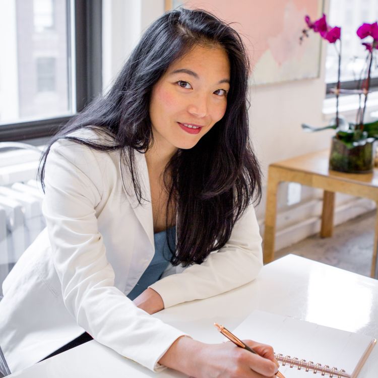 cover art for Laura Zarrow with Georgene Huang of Fairygodboss