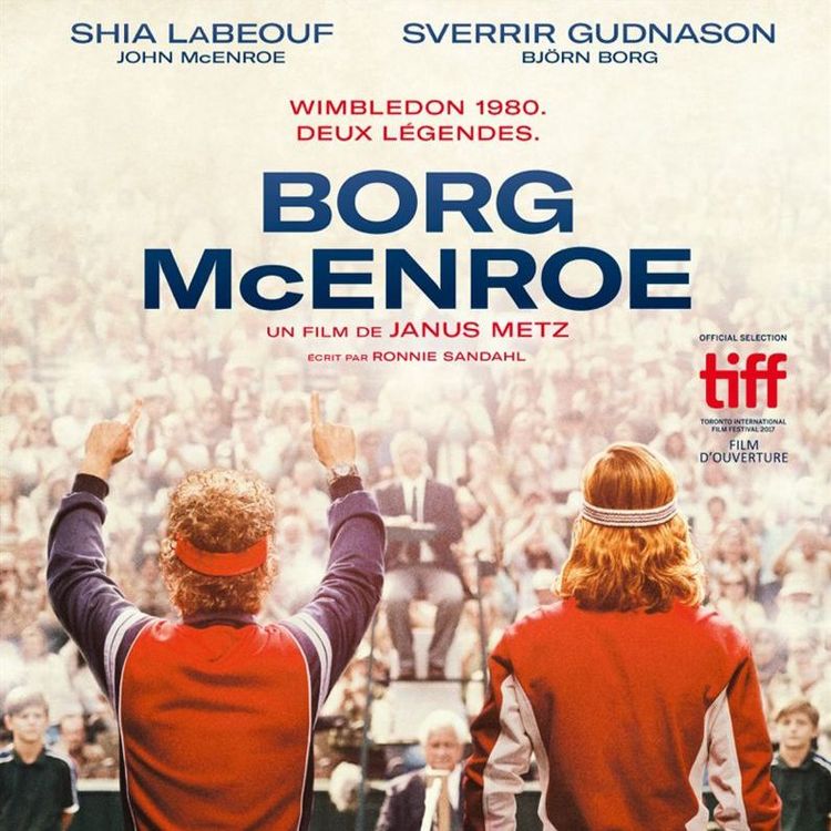 cover art for Borg/McEnroe  - Anne Laure Soyez