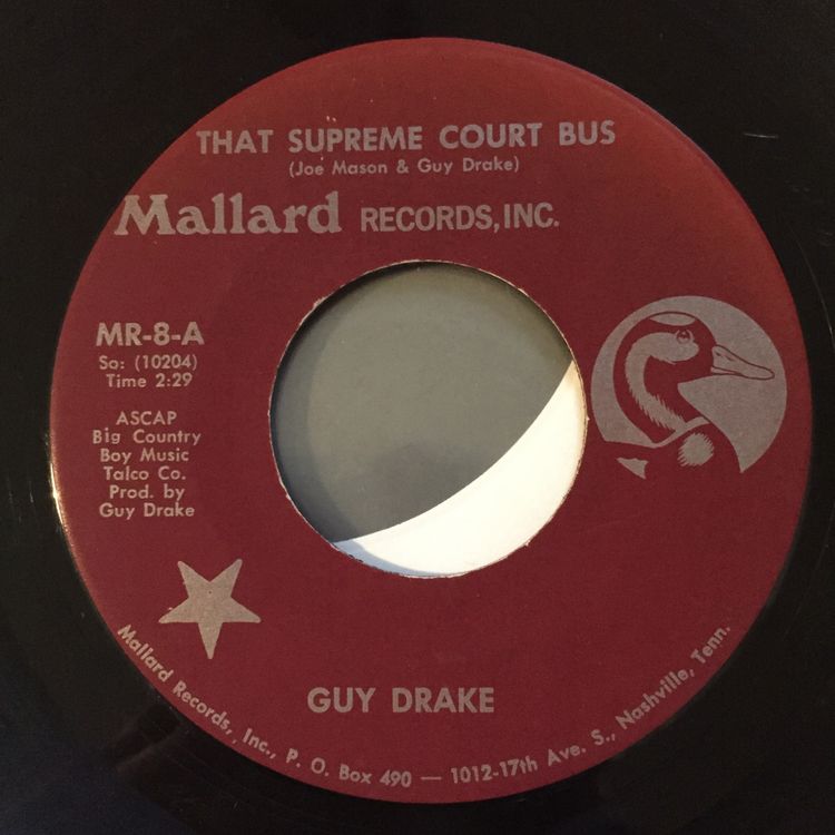 cover art for From the Archives 11: Guy Drake, That Supreme Court Bus / School Busin' (1971)