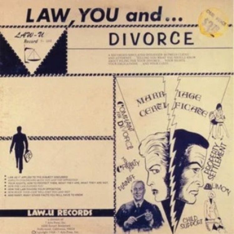 cover art for From the Archives 29: Walter E. Hurst, LAW, YOU and... DIVORCE (1968)