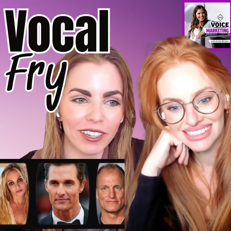 cover art for Vocal fry is for TikTok girlies & Matthew McConaughey. (Guest: Allison Pons)