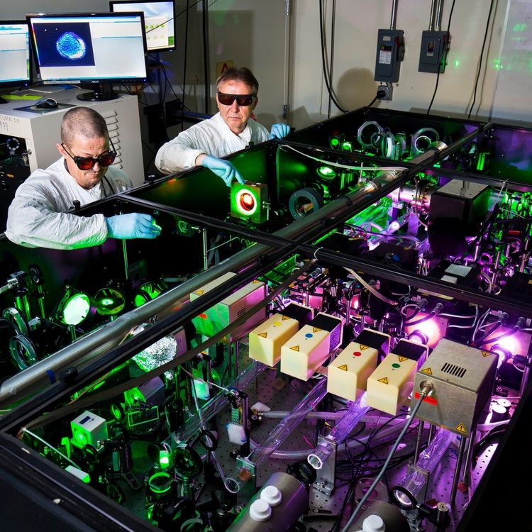 cover art for Michigan Minds: ZEUS laser