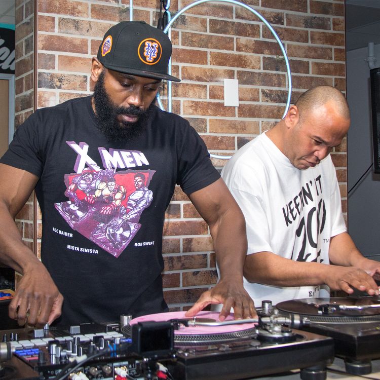 cover art for MikiDz Show: Da Odd Couple (Rob Swift & Mista Sinista)