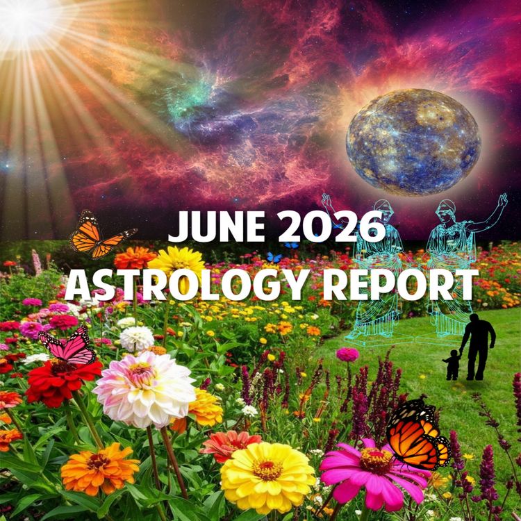 cover art for June 2026 Astrology Report