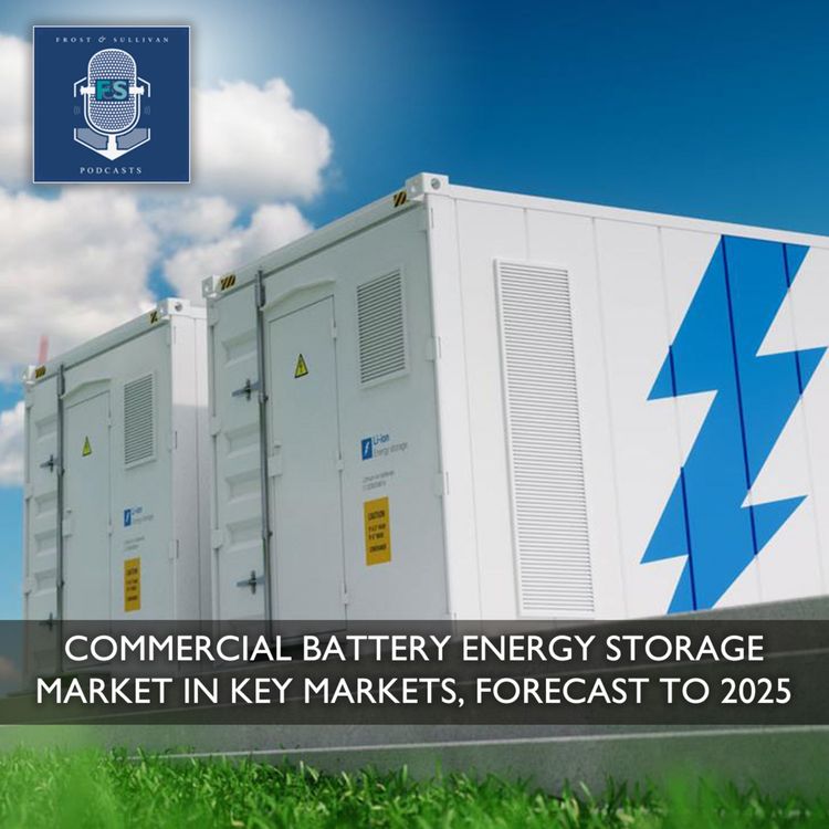 cover art for Commercial Battery Energy Storage Market in Key Markets, Forecast to 2025