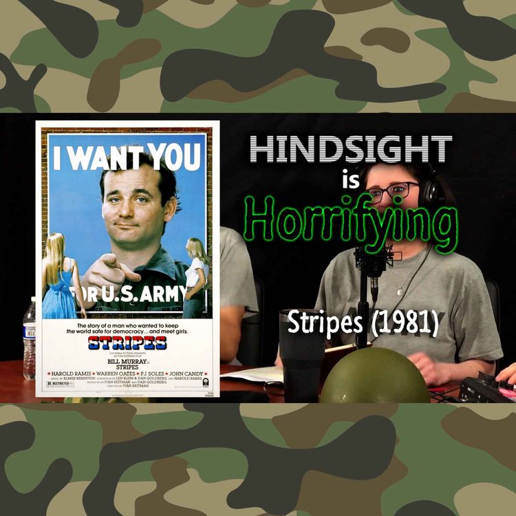 cover art for Bill Murray is in the Army now! It's "Stripes" (1981)!