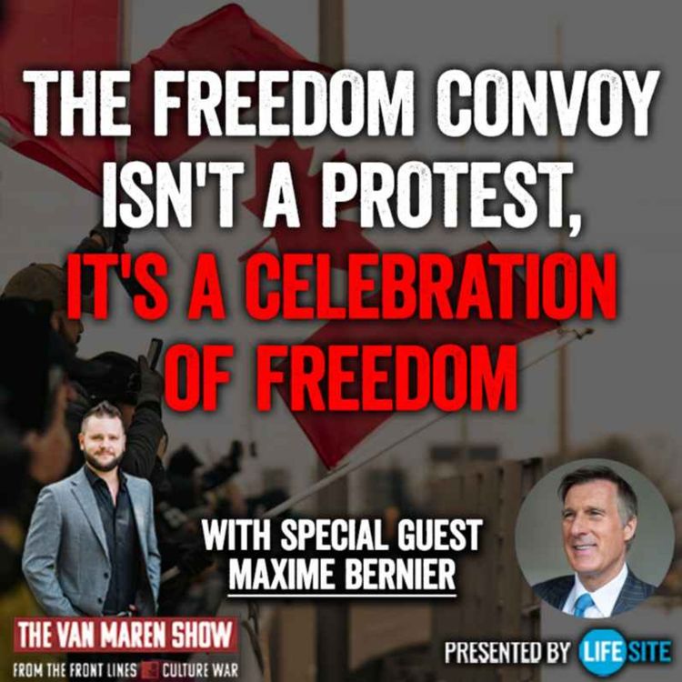 cover art for The Freedom Convoy isn't a protest, it's a celebration of freedom: People's Party leader Maxime Bernier