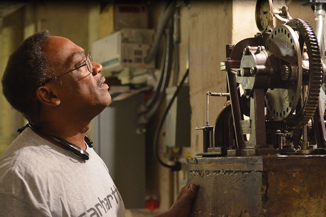 cover art for 02: On Berkeley time? He keeps Campanile's clocks ticking