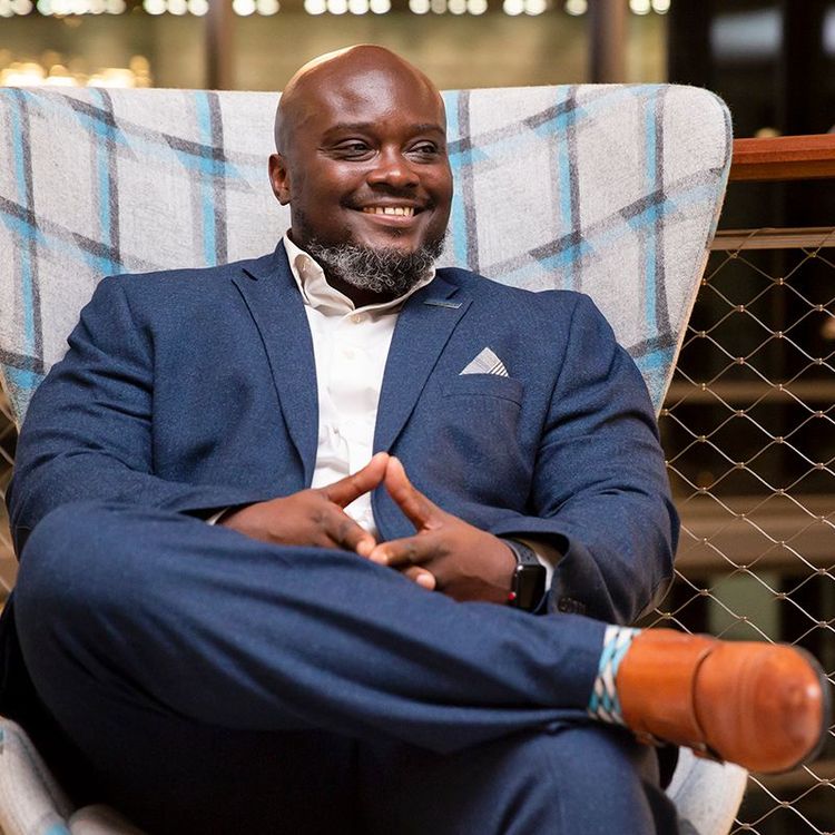 cover art for 46: Berkeley Haas Chief of Staff Marco Lindsey lives like his 80-year-old self is watching