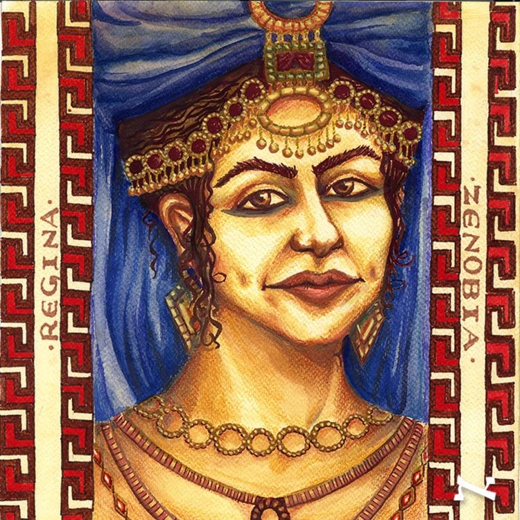 cover art for זנוביה המלכה מורדת באימפריה