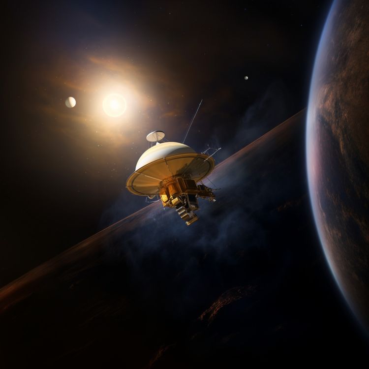 cover art for המסע האחרון של קסיני