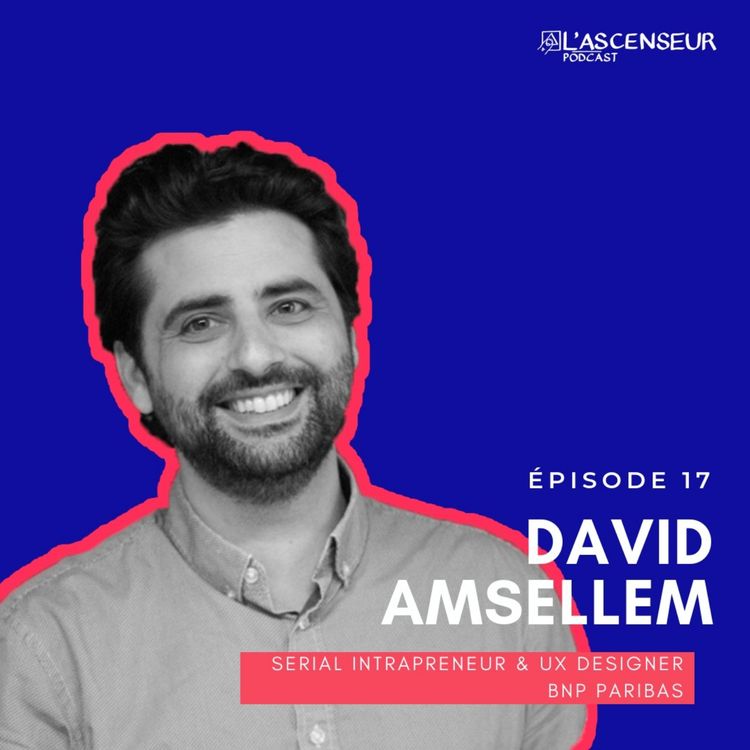 cover art for #17 David Amsellem, Serial intrapreneur & UX Design, BNP Paribas