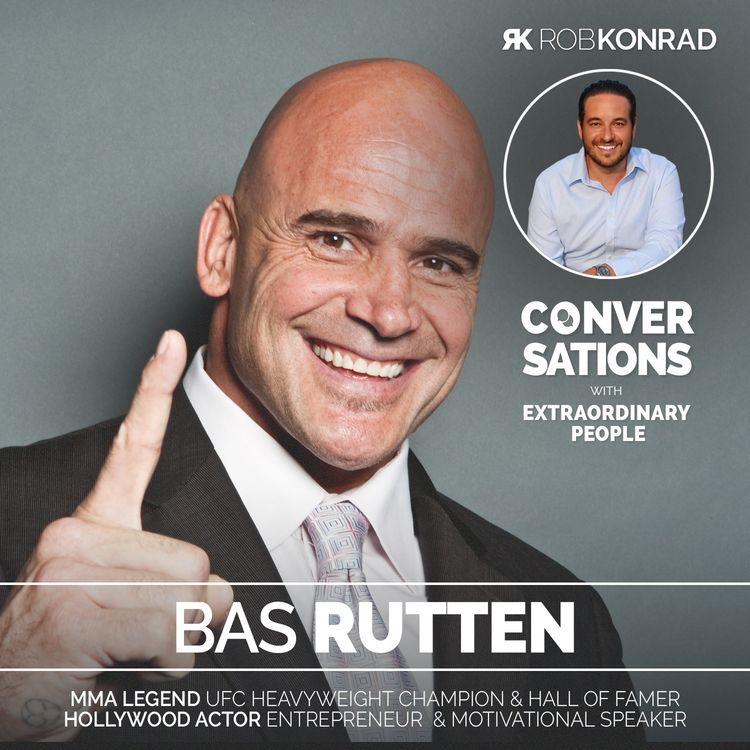 cover art for 004. Sick and Bullied Child Turned Fighting Legend and Hollywood Star: Bas Rutten