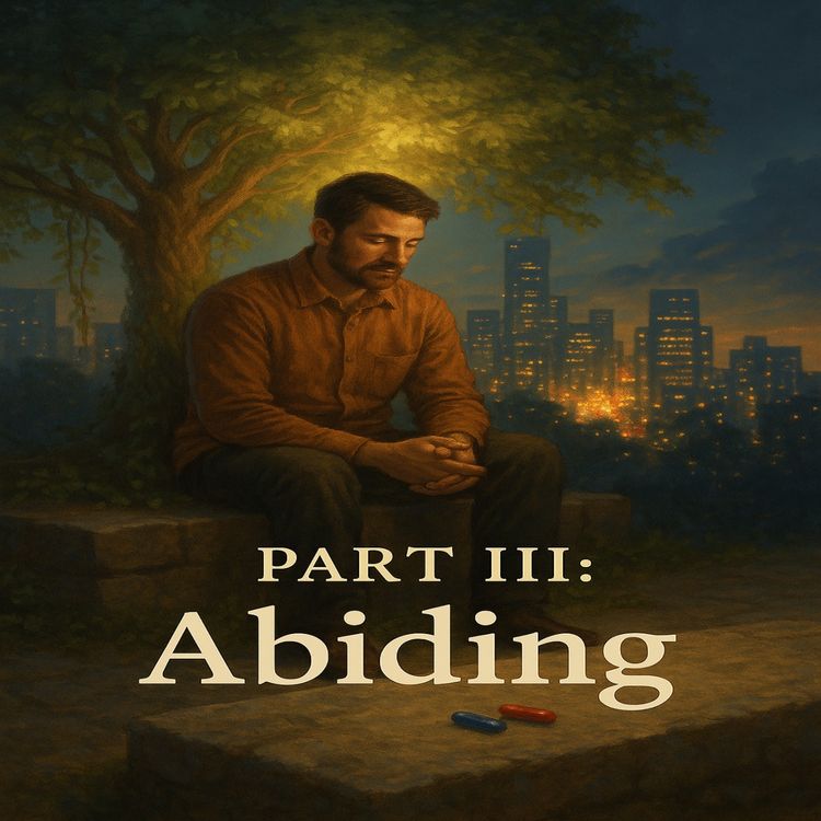 cover art for Red Pill or Blue Pill Part III: Abiding