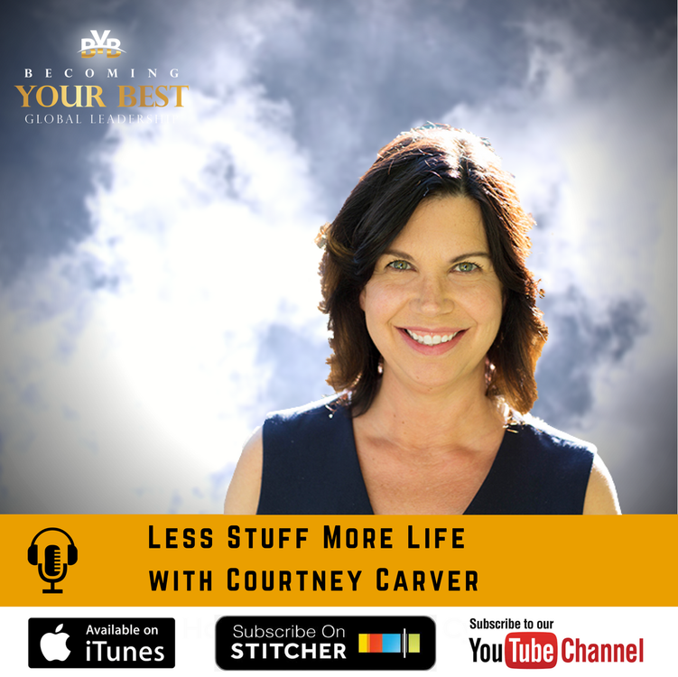cover art for Less Stuff More Life with Courtney Carver